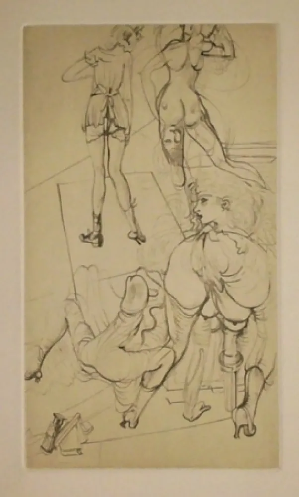 Ets Bellmer - Gravure inedite