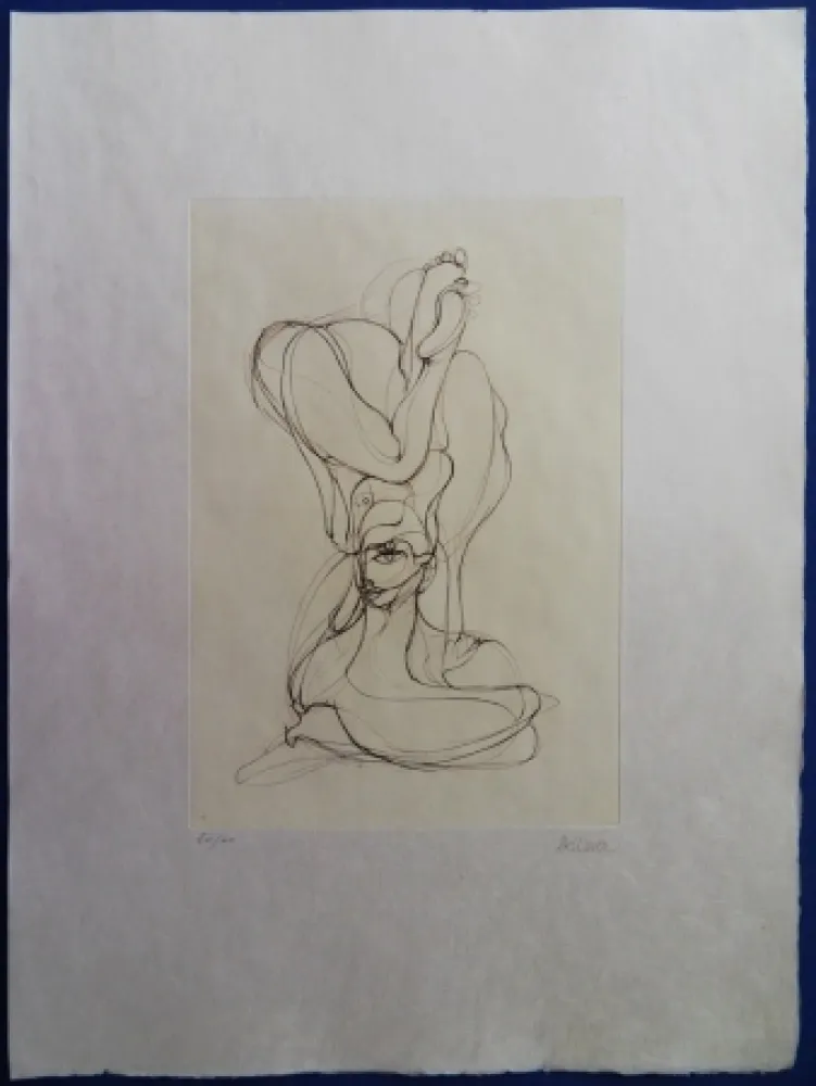 Gravure Bellmer - JE : tel est le nom