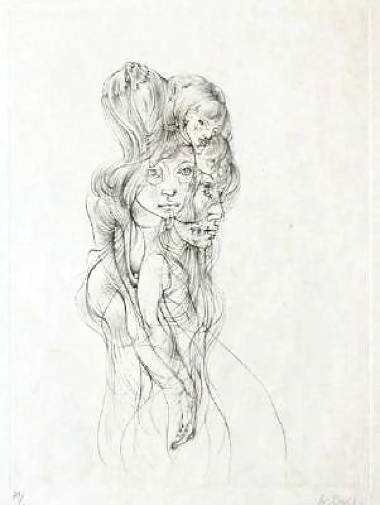 Droge Naald Bellmer - Jeunes filles