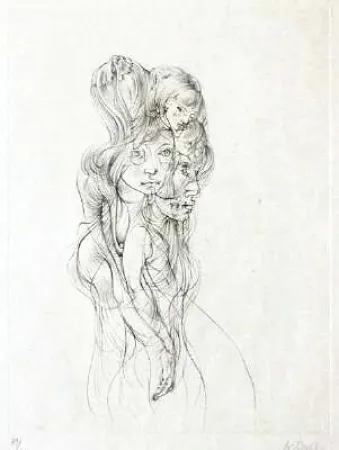 Droge Naald Bellmer - Jeunes filles