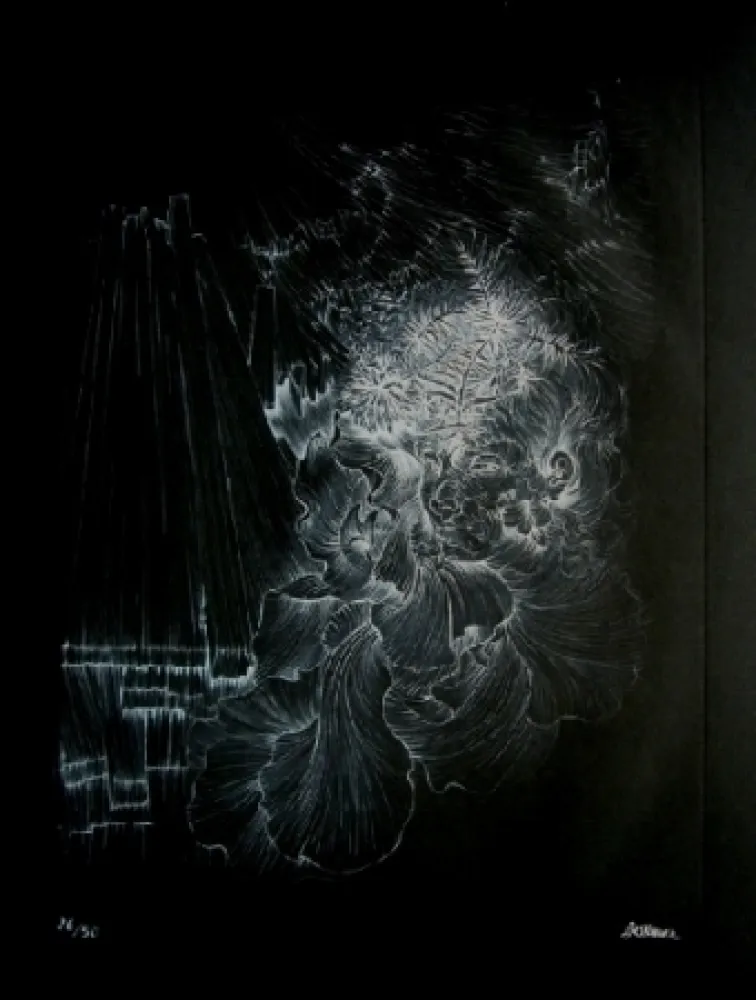 Ets En Aquatint Bellmer - La danseuse