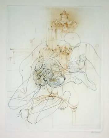 Ets En Aquatint Bellmer - Les crimes de l'amour