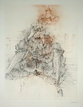 Ets En Aquatint Bellmer - Les Infortunes de la vertu