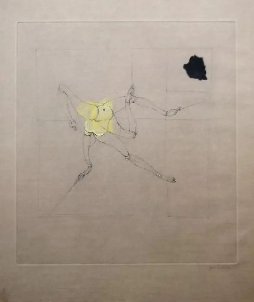 Ets En Aquatint Bellmer - Marionnette 1