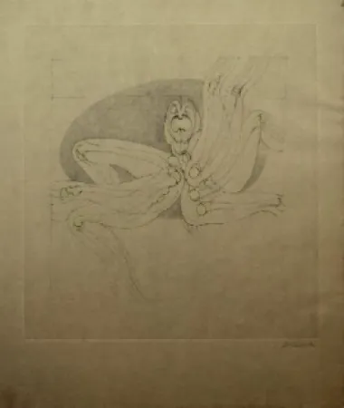 Ets En Aquatint Bellmer - Marionnette 2