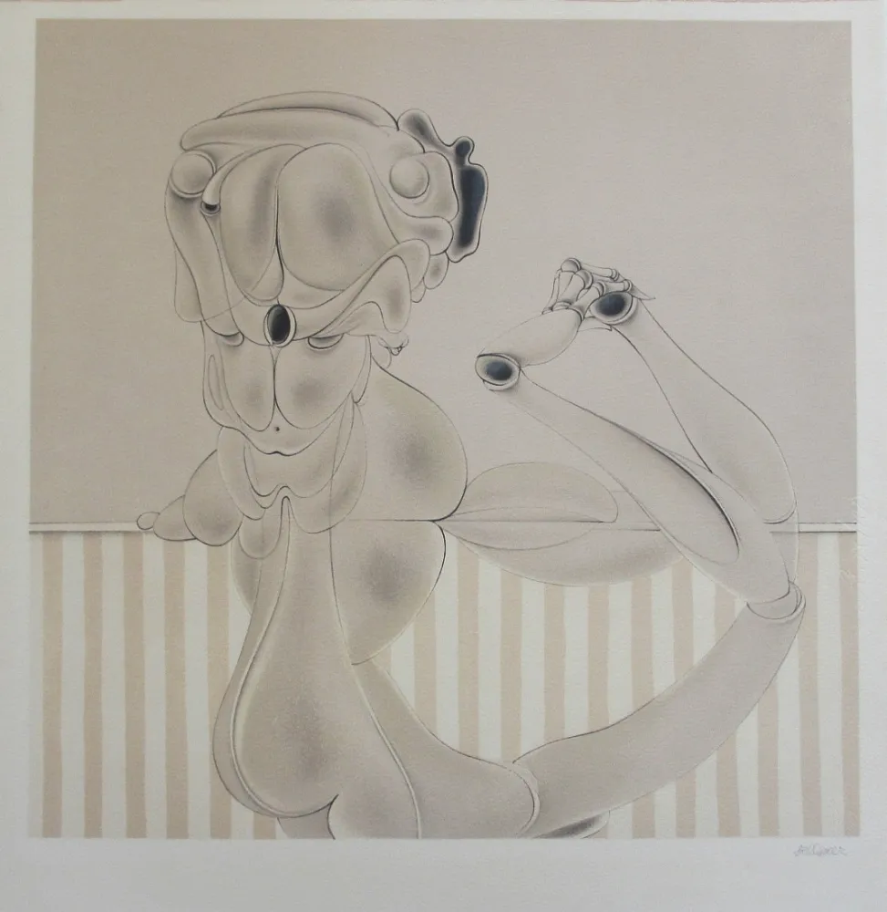 Lithografie Bellmer - Marionnette