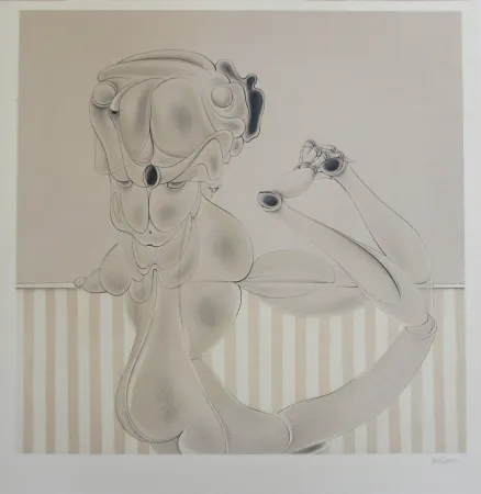 Lithografie Bellmer - Marionnette