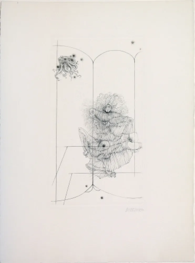 Droge Naald Bellmer - Octopus from 