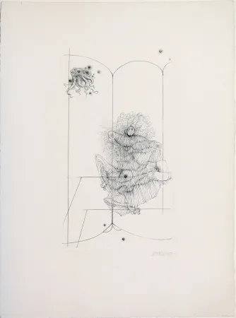 Droge Naald Bellmer - Octopus from 