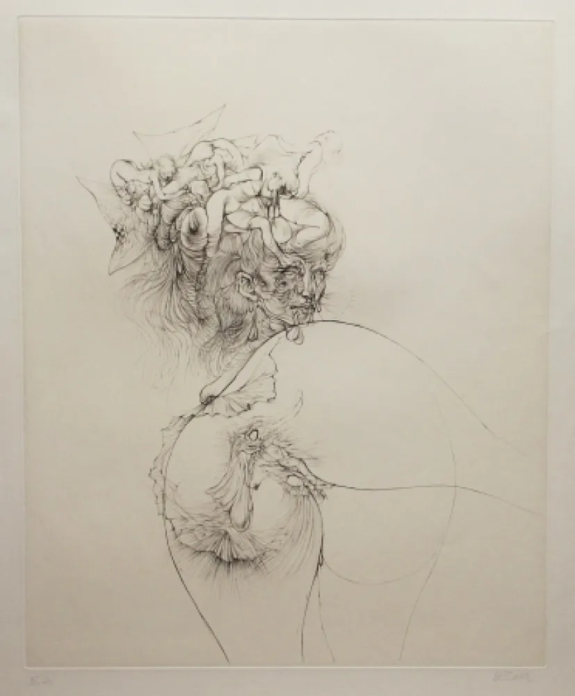 Ets En Aquatint Bellmer - Titre inconnu