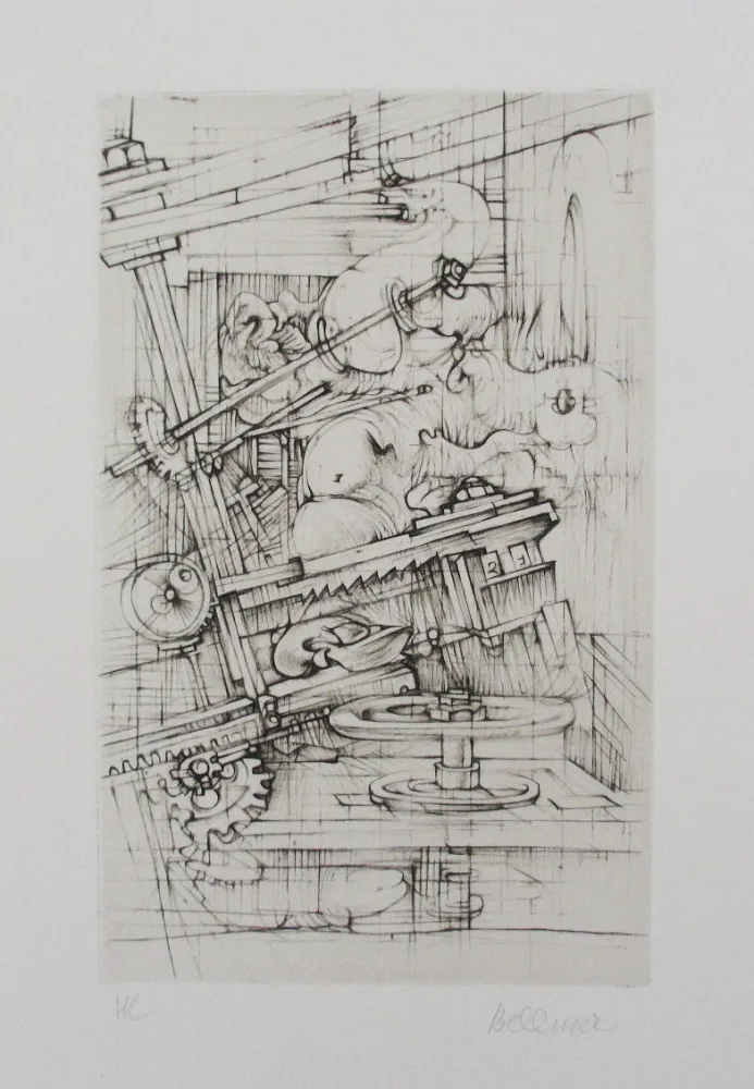 Ets En Aquatint Bellmer - Titre inconnu