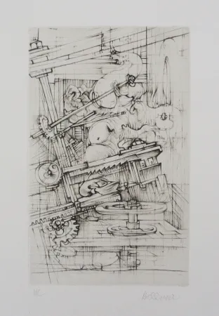 Ets En Aquatint Bellmer - Titre inconnu