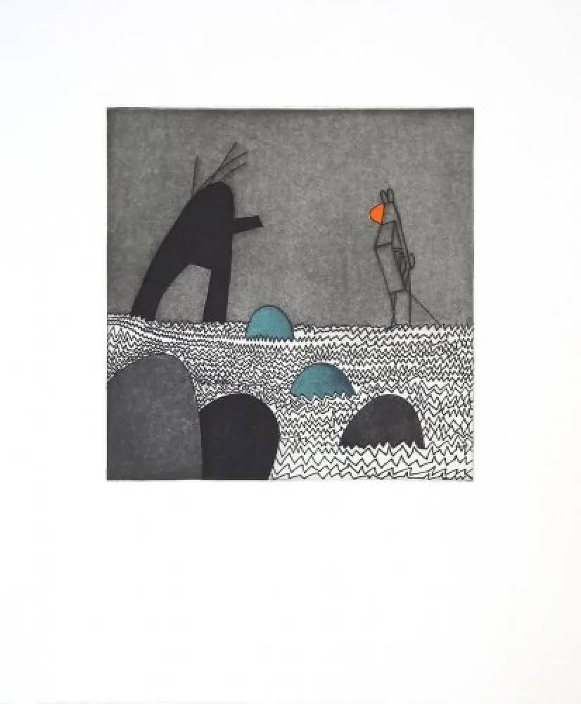 Ets En Aquatint Benmayor - Without title 2