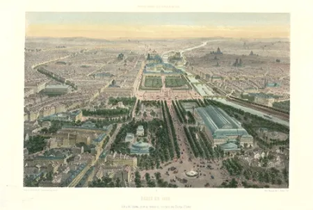 Lithografie Benoist - Paris en 1860