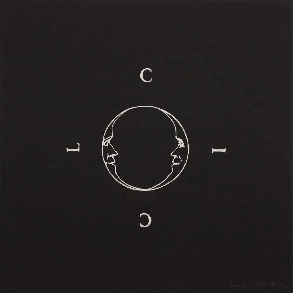 Zeefdruk Bentivoglio - Untitled