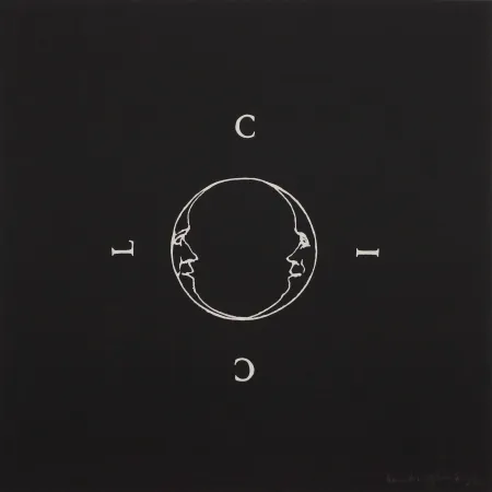 Zeefdruk Bentivoglio - Untitled