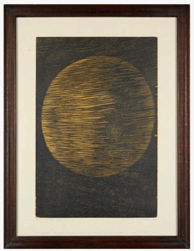 Houtsnede Bergman - Astre