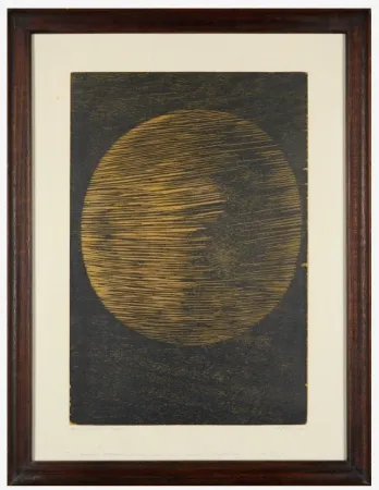 Houtsnede Bergman - Astre