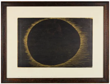 Houtsnede Bergman - Planète