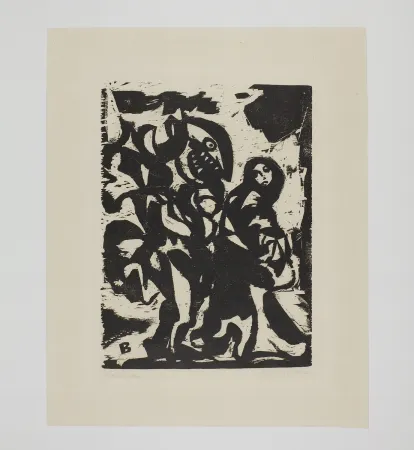 Houtsnede Berke - Ballade (Ballad)