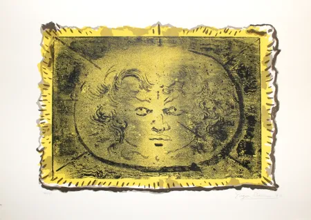 Lithografie Berman - Medusa