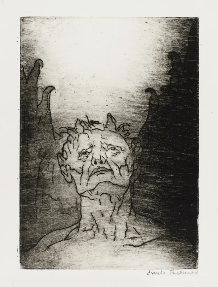 Ets En Aquatint Bernard - La Fin de Satan (The End of Satan)
