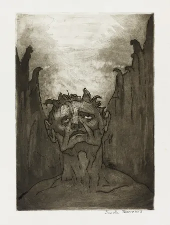 Ets En Aquatint Bernard - La Fin de Satan (The End of Satan)