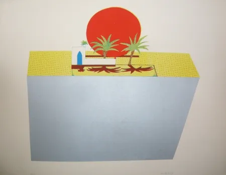 Lithografie Bertholo - Sans titre