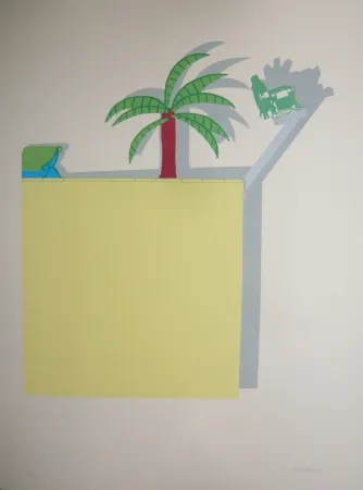 Lithografie Bertholo - Sans titre