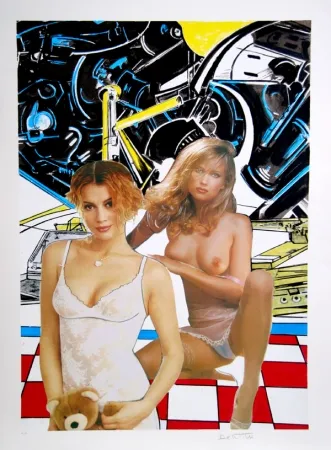 Zeefdruk Bertini - Bambole