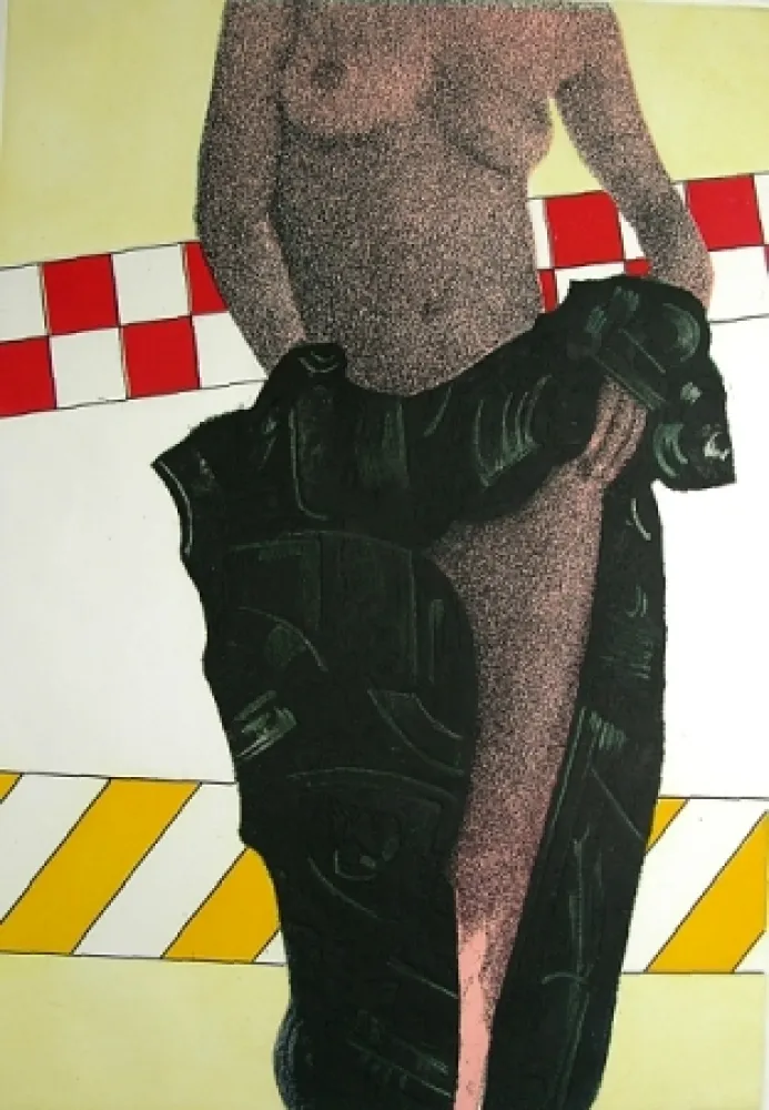 Ets En Aquatint Bertini - Nudo