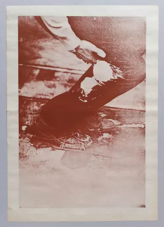 Zeefdruk Beuys - Aus Eurasienstab