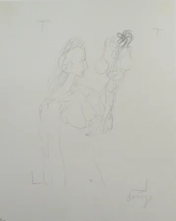 Lithografie Beuys - Codices Madrid 5