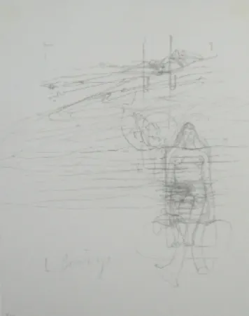 Lithografie Beuys - Codices Madrid 8