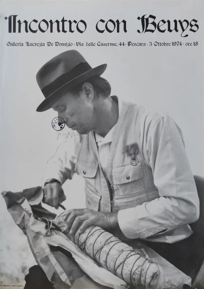 Offset Beuys - „Incontro con Beuys“, 1974.
