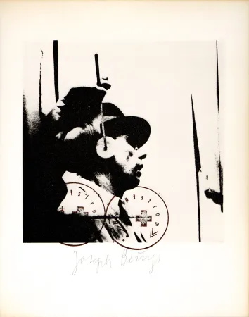 Lithografie Beuys - L'udito