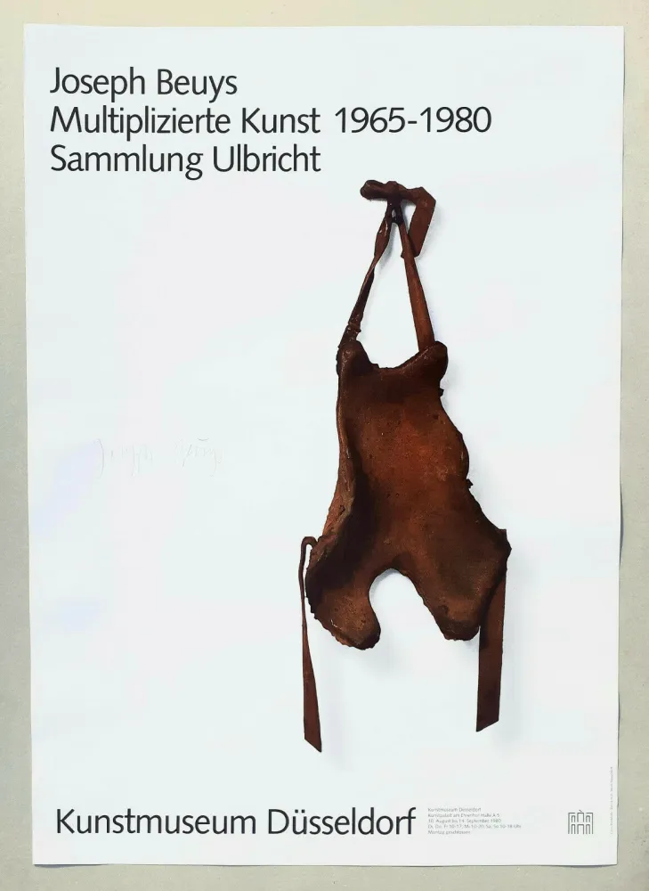 Lithografie Beuys - Multiplizierte kunst