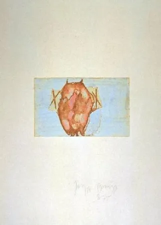 Ets En Aquatint Beuys - Schamanentrommel