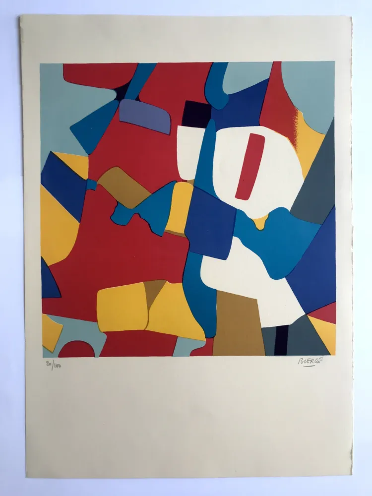 Lithografie Bierge - Montfermeil