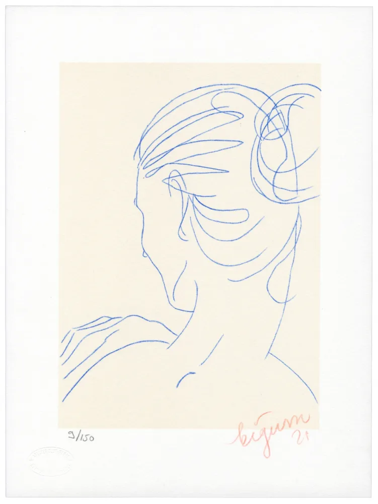 Lithografie Bigum - Sans titre