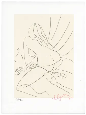 Lithografie Bigum - Sans titre