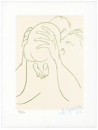 Lithografie Bigum - Sans titre