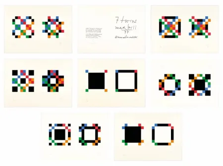 Zeefdruk Bill - 7 twins - Complete portfolio