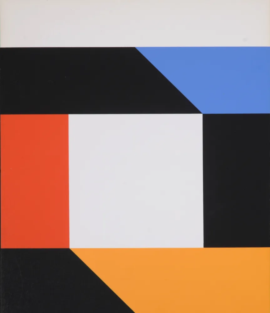 Zeefdruk Bill - Abstract composition, 1971