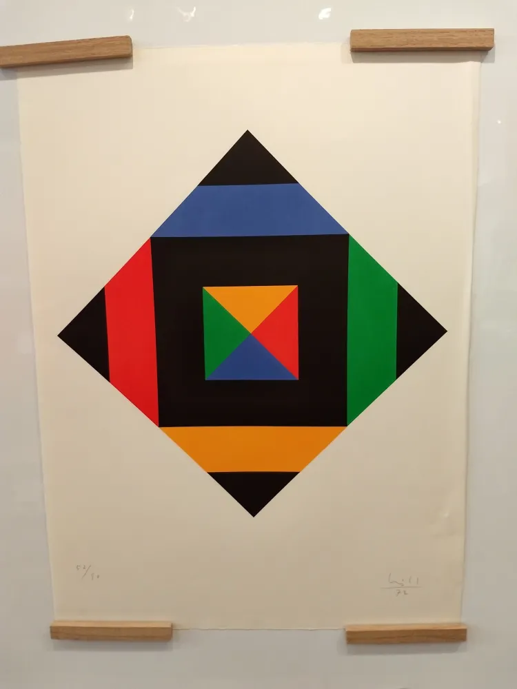 Lithografie Bill - Hommage a Picasso