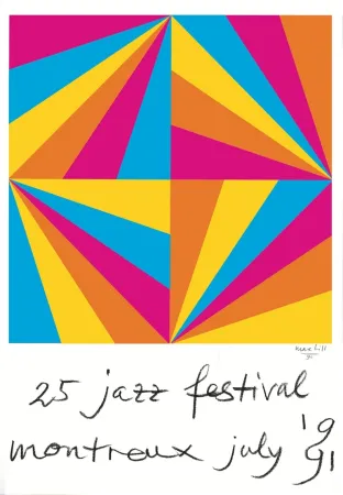 Poster Bill - Montreux Jazz Poster