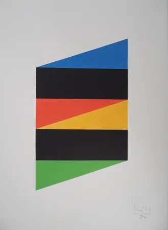 Zeefdruk Bill - Motif Triangulaires 