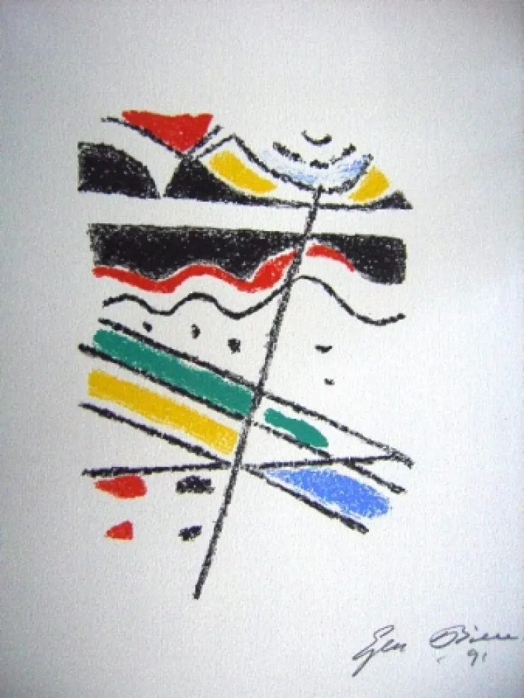 Lithografie Bille - M 113