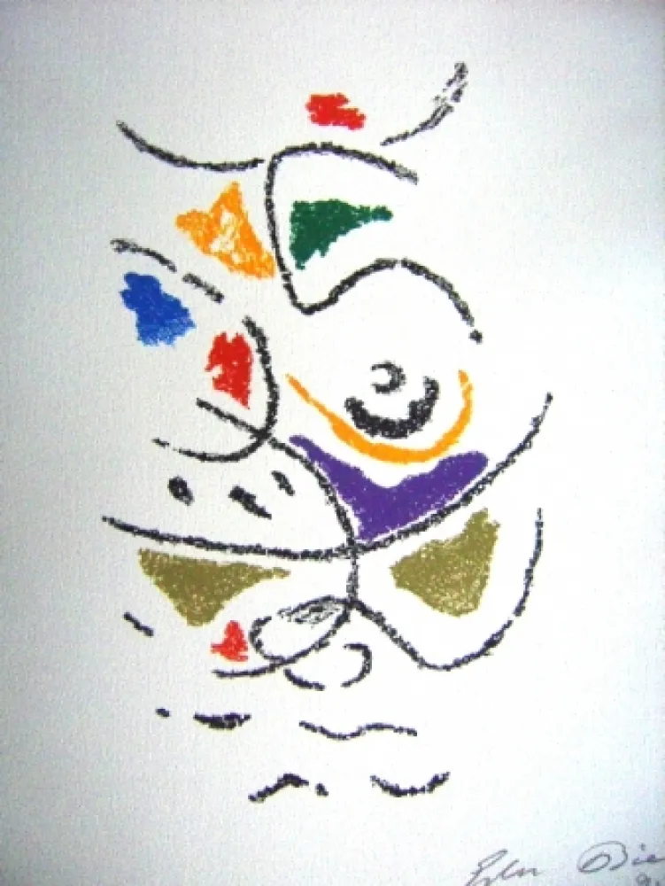 Lithografie Bille - M 114