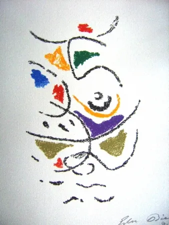 Lithografie Bille - M 114